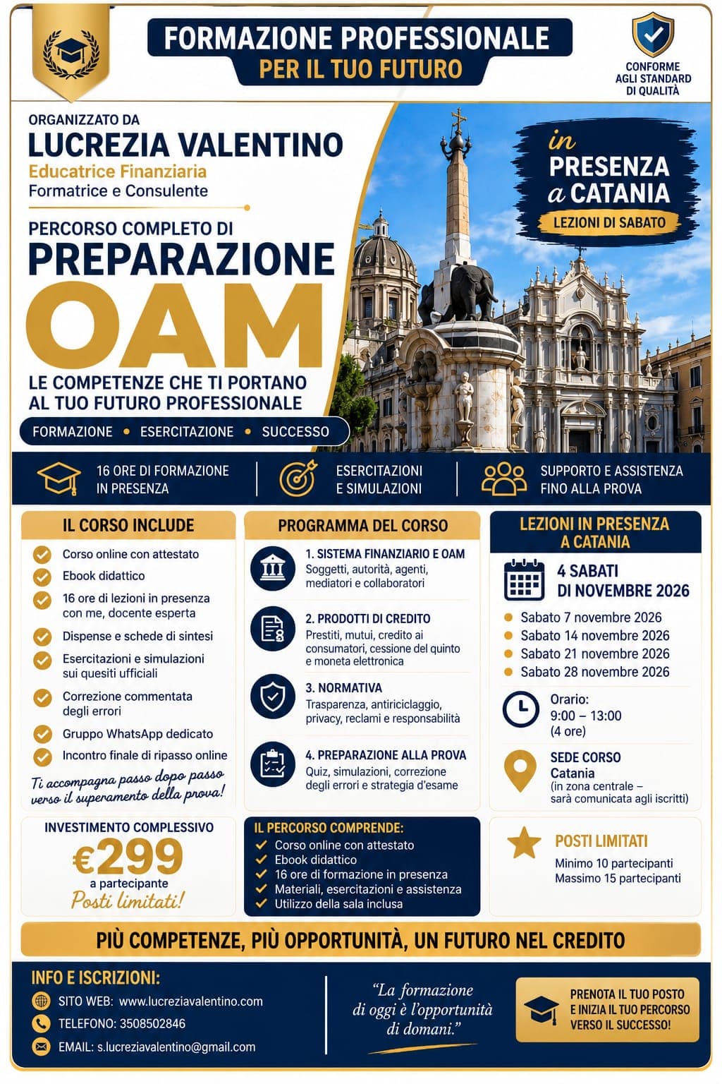 Corso di preparazione OAM a Catania