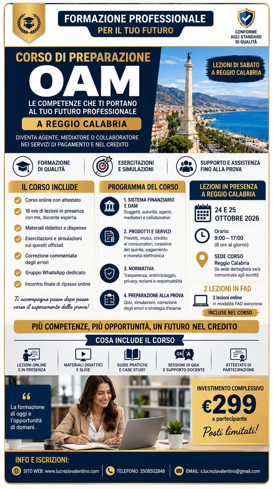 Corso di preparazione OAM a Reggio Calabria